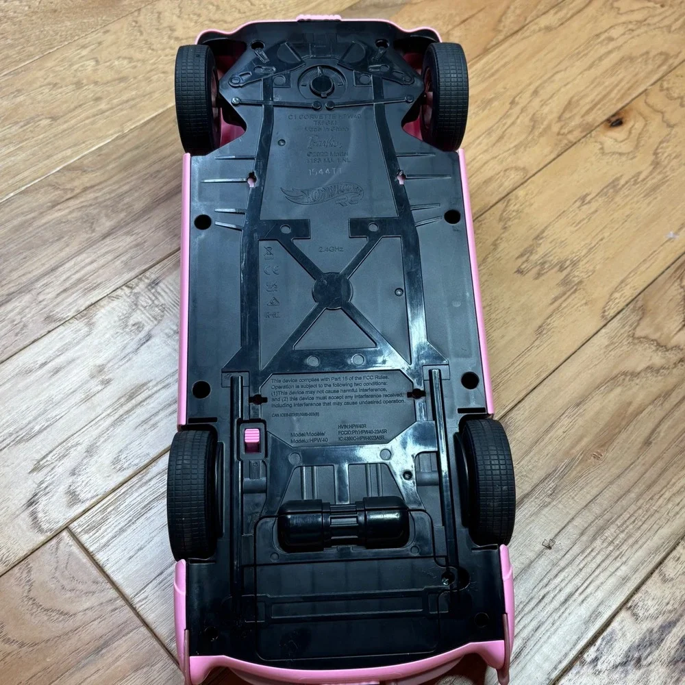 Barbie Movie Corvette RC Vehicle Pink C1 Chevrolet 2022 Mattel HPW40 No Remote